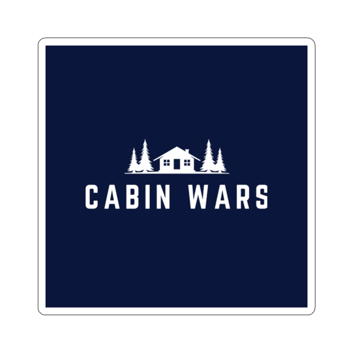 Cabin Wars Stickers